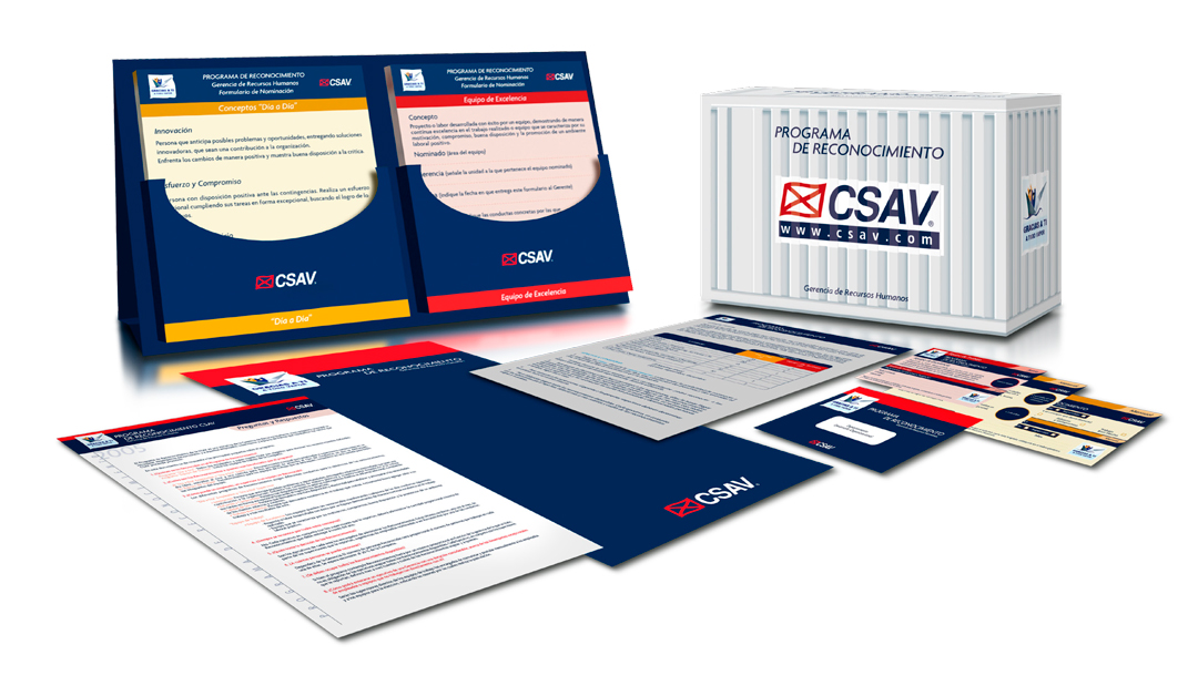 Kit Programa Reconocimiento CSAV
